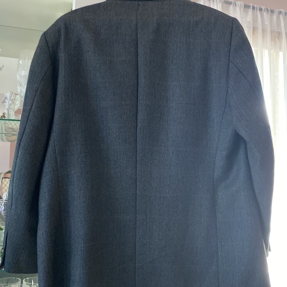 OSCAR de la Renta SPORT JACKET BLAZER grey SZ 44R - Picture 4 of 16
